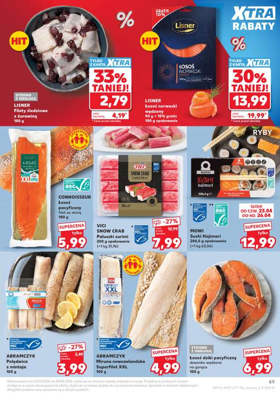 Kaufland - gazetka promocyjna Gazetka Tygodnia od czwartku 23.04 do wtorku 28.04 - strona 49