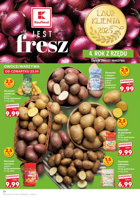 Kaufland - gazetka promocyjna Gazetka Tygodnia od czwartku 23.04 do wtorku 28.04 - strona 28