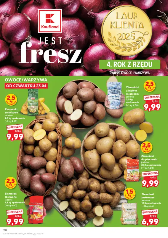 Kaufland - gazetka promocyjna Gazetka Tygodnia od czwartku 23.04 do wtorku 28.04 - strona 28