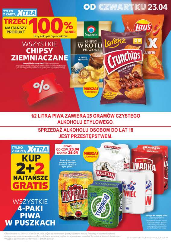 Kaufland - gazetka promocyjna Gazetka Tygodnia od czwartku 23.04 do wtorku 28.04 - strona 5