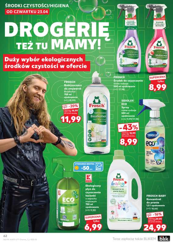 Kaufland - gazetka promocyjna Gazetka Tygodnia od czwartku 23.04 do wtorku 28.04 - strona 62