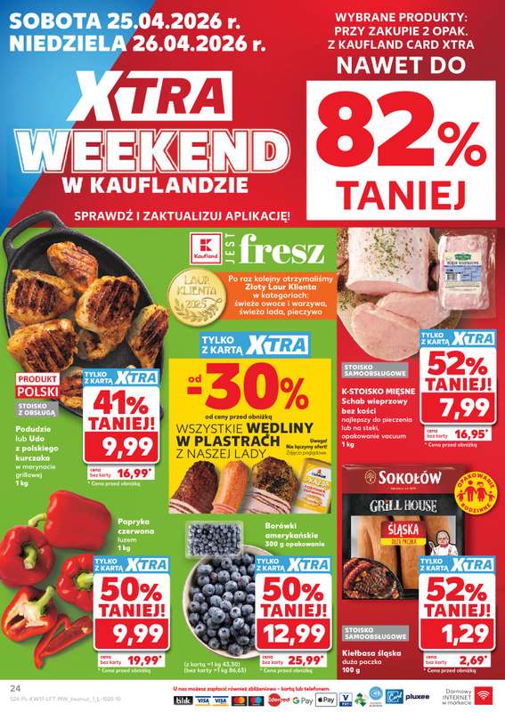 Kaufland - gazetka promocyjna Gazetka Tygodnia od czwartku 23.04 do wtorku 28.04 - strona 24