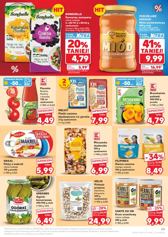 Kaufland - gazetka promocyjna Gazetka Tygodnia od czwartku 23.04 do wtorku 28.04 - strona 53