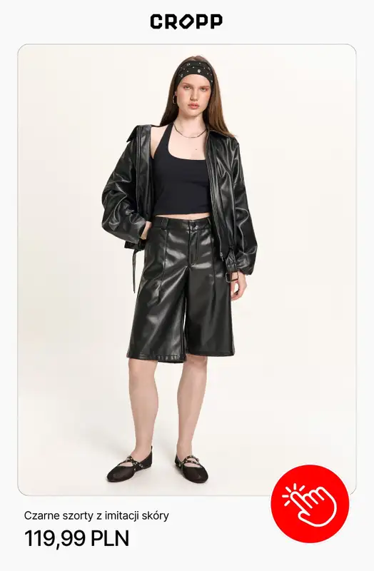 Cropp - gazetka promocyjna Bermudy dla niej od środy 22.04  - strona 9