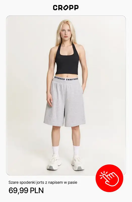 Cropp - gazetka promocyjna Bermudy dla niej od środy 22.04  - strona 6