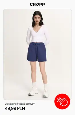 Cropp - gazetka promocyjna Bermudy dla niej od środy 22.04  - strona 10