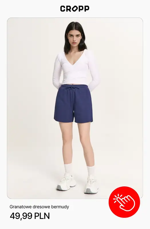 Cropp - gazetka promocyjna Bermudy dla niej od środy 22.04  - strona 10