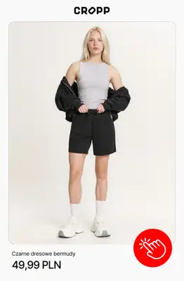 Cropp - gazetka promocyjna Bermudy dla niej od środy 22.04  - strona 5