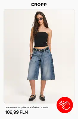 Cropp - gazetka promocyjna Bermudy dla niej od środy 22.04  - strona 4