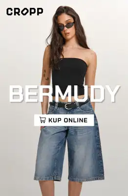 Cropp - gazetka promocyjna Bermudy dla niej od środy 22.04 