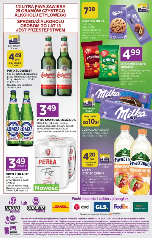 Stokrotka - gazetka promocyjna Gazetka Express od czwartku 23.04 do wtorku 28.04 - strona 6