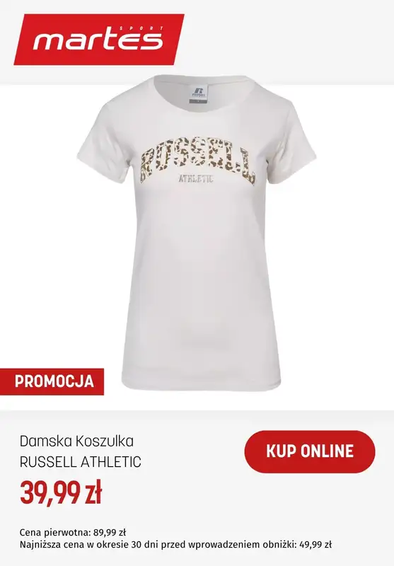 Martes Sport - gazetka promocyjna Wyprzedaż do 50 zł od środy 22.04 do środy 29.04 - strona 3