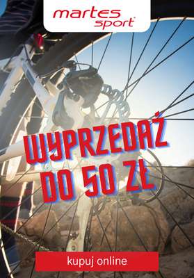 Martes Sport - gazetka promocyjna Wyprzedaż do 50 zł od środy 22.04 do środy 29.04