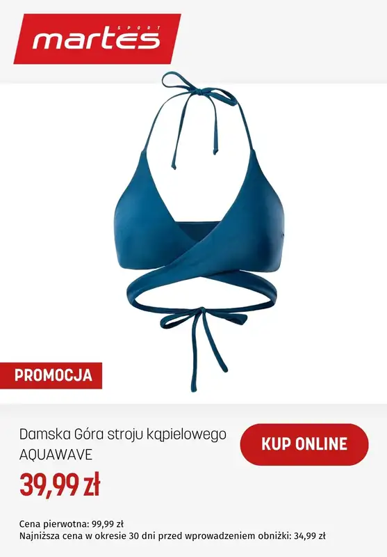 Martes Sport - gazetka promocyjna Wyprzedaż do 50 zł od środy 22.04 do środy 29.04 - strona 8