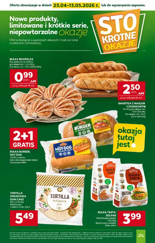 Stokrotka - gazetka promocyjna Gazetka Supermarket od czwartku 23.04 do wtorku 28.04 - strona 34