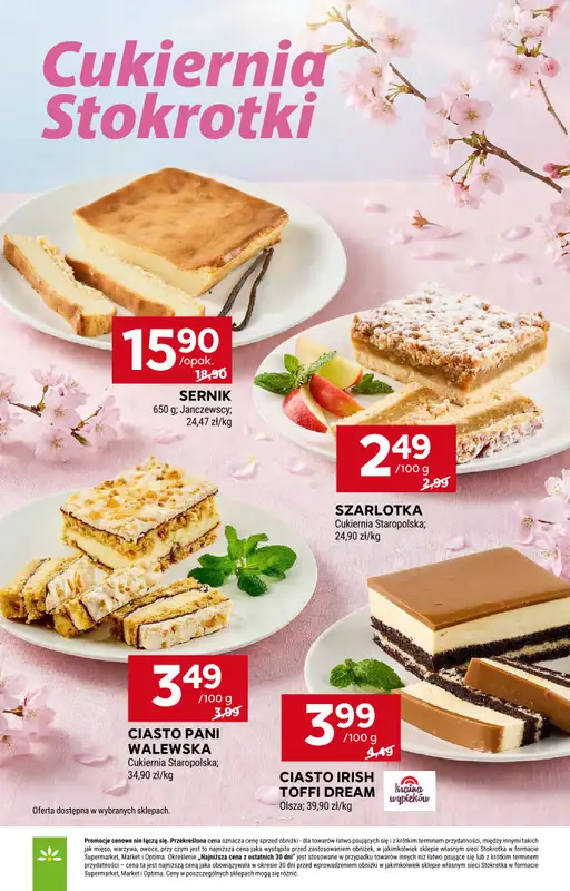 Stokrotka - gazetka promocyjna Gazetka Supermarket od czwartku 23.04 do wtorku 28.04 - strona 26
