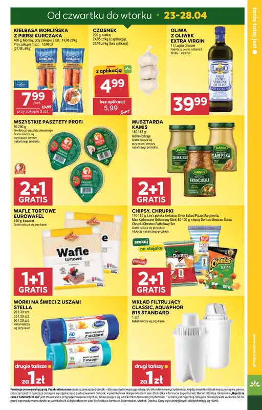 Stokrotka - gazetka promocyjna Gazetka Supermarket od czwartku 23.04 do wtorku 28.04 - strona 7