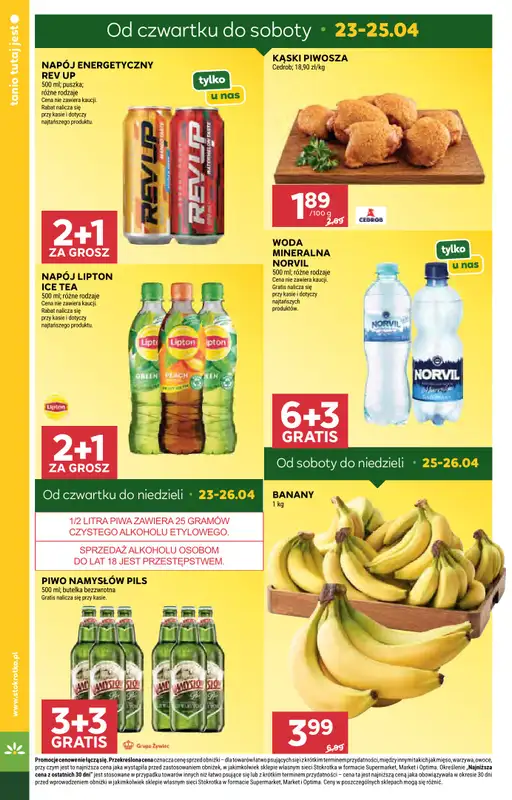 Stokrotka - gazetka promocyjna Gazetka Supermarket od czwartku 23.04 do wtorku 28.04 - strona 6