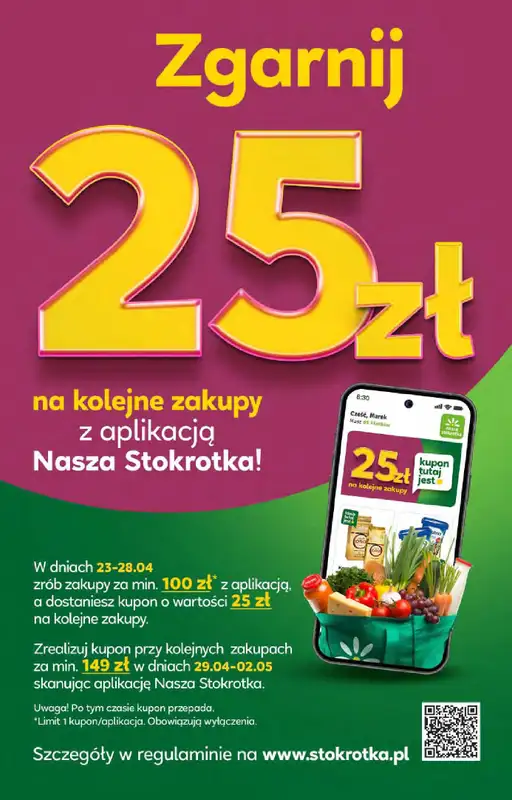 Stokrotka - gazetka promocyjna Gazetka Supermarket od czwartku 23.04 do wtorku 28.04 - strona 2