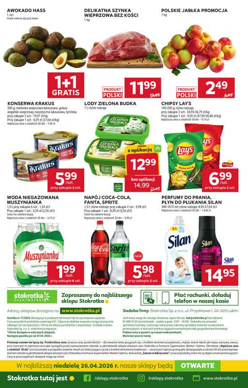 Stokrotka - gazetka promocyjna Gazetka Supermarket od czwartku 23.04 do wtorku 28.04 - strona 58