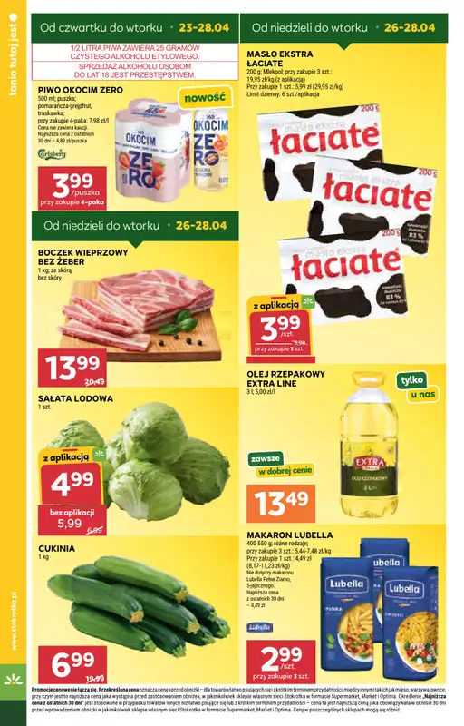 Stokrotka - gazetka promocyjna Gazetka Supermarket od czwartku 23.04 do wtorku 28.04 - strona 8