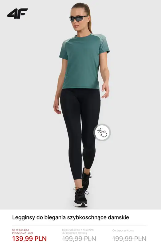 4F - gazetka promocyjna Strefa biegacza – promocje od środy 22.04  - strona 8