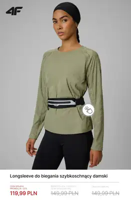 4F - gazetka promocyjna Strefa biegacza – promocje od środy 22.04  - strona 6