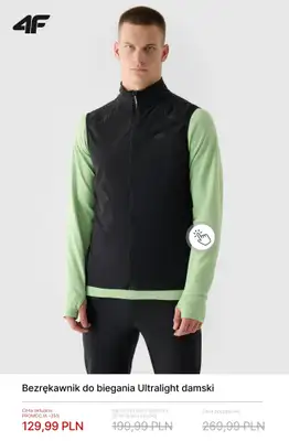 4F - gazetka promocyjna Strefa biegacza – promocje od środy 22.04  - strona 13