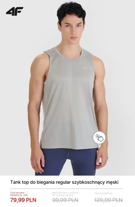 4F - gazetka promocyjna Strefa biegacza – promocje od środy 22.04  - strona 11