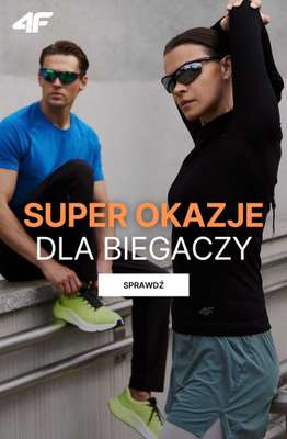 4F - gazetka promocyjna Strefa biegacza – promocje od środy 22.04 