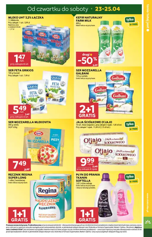 Stokrotka - gazetka promocyjna Gazetka Market od czwartku 23.04 do wtorku 28.04 - strona 5