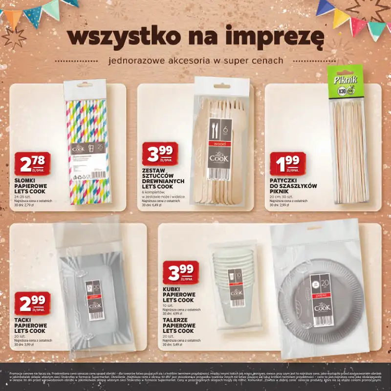 Stokrotka - gazetka promocyjna Katalog Grill!  do środy 06.05 - strona 6