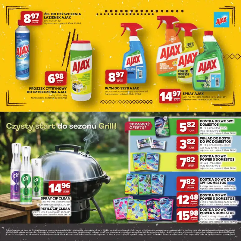Stokrotka - gazetka promocyjna Katalog Grill!  do środy 06.05 - strona 47