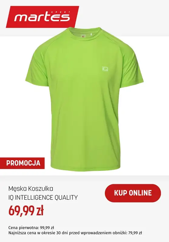 Martes Sport - gazetka promocyjna Odzież do biegania od środy 22.04  - strona 10