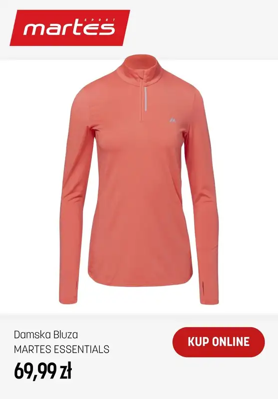 Martes Sport - gazetka promocyjna Odzież do biegania od środy 22.04  - strona 3