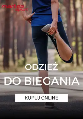 Martes Sport - gazetka promocyjna Odzież do biegania od środy 22.04 