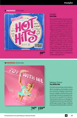 Empik - gazetka promocyjna Tom kultury: muzyka od środy 22.04 do wtorku 05.05 - strona 6