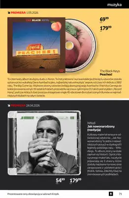 Empik - gazetka promocyjna Tom kultury: muzyka od środy 22.04 do wtorku 05.05 - strona 8