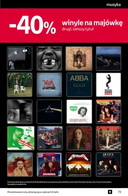 Empik - gazetka promocyjna Tom kultury: muzyka od środy 22.04 do wtorku 05.05 - strona 10