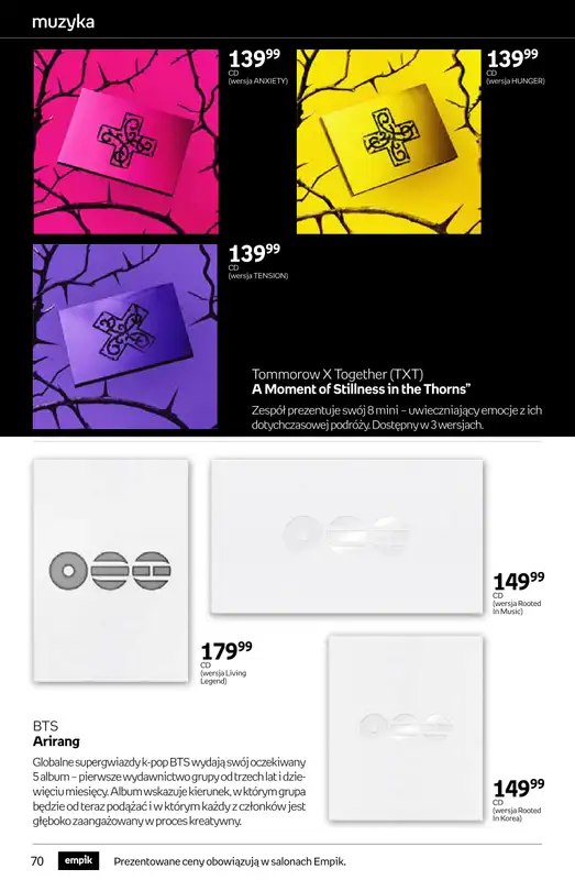 Empik - gazetka promocyjna Tom kultury: muzyka od środy 22.04 do wtorku 05.05 - strona 7