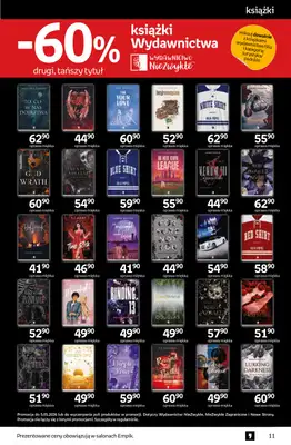 Empik - gazetka promocyjna Tom kultury: książki od środy 22.04 do wtorku 05.05 - strona 11