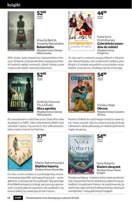 Empik - gazetka promocyjna Tom kultury: książki od środy 22.04 do wtorku 05.05 - strona 18