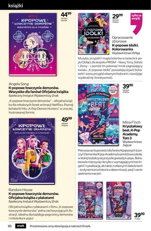 Empik - gazetka promocyjna Tom kultury: książki od środy 22.04 do wtorku 05.05 - strona 60