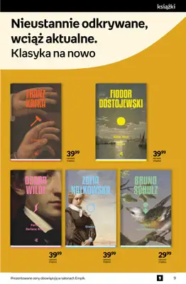 Empik - gazetka promocyjna Tom kultury: książki od środy 22.04 do wtorku 05.05 - strona 9