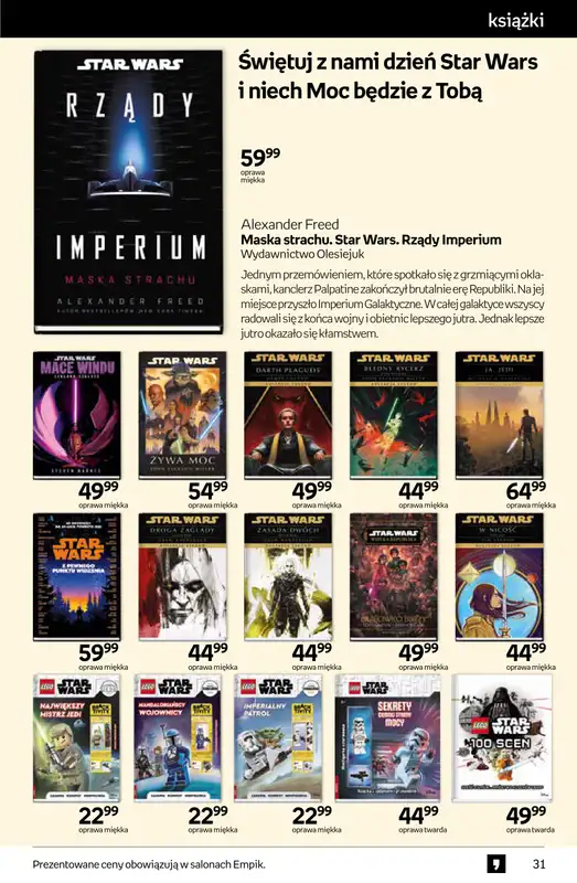 Empik - gazetka promocyjna Tom kultury: książki od środy 22.04 do wtorku 05.05 - strona 31