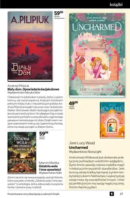 Empik - gazetka promocyjna Tom kultury: książki od środy 22.04 do wtorku 05.05 - strona 27