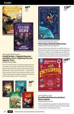 Empik - gazetka promocyjna Tom kultury: książki od środy 22.04 do wtorku 05.05 - strona 64