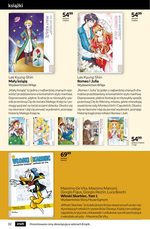 Empik - gazetka promocyjna Tom kultury: książki od środy 22.04 do wtorku 05.05 - strona 32