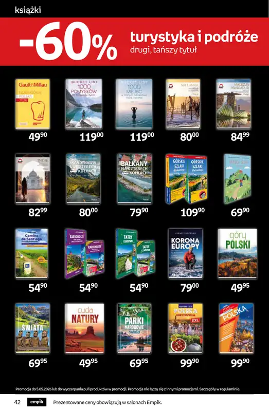 Empik - gazetka promocyjna Tom kultury: książki od środy 22.04 do wtorku 05.05 - strona 42