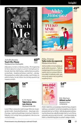 Empik - gazetka promocyjna Tom kultury: książki od środy 22.04 do wtorku 05.05 - strona 13